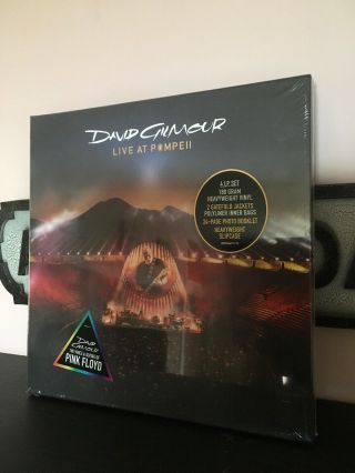 David Gilmour Live At Pompeii 4 X Lps Box Set Pink Floyd