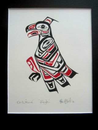 Northwest Coast Art - Gitsxaan Eagle - Painting