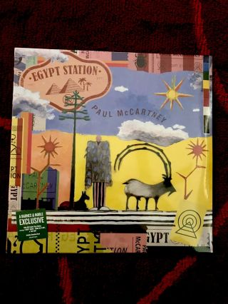 Paul Mccartney Egypt Station Barnes & Noble Red Vinyl