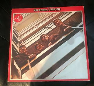 The Beatles 1962 - 1966 German Red Vinyl Pressing,  Dmm Double Lp