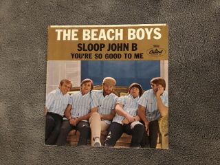 The Beach Boys 45 - Sloop John B / You 
