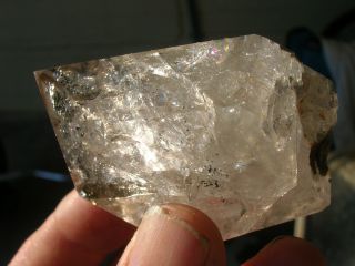 Large Double Terminated Herkimer Diamond Quartz Crystal Specimen