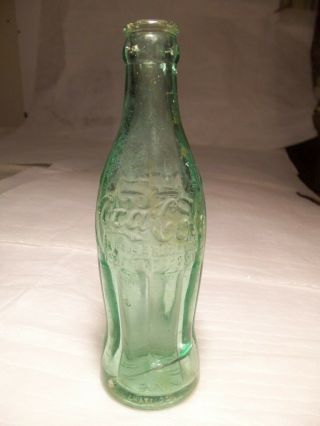 Hard To Find 1923 Christmas Hobble Skirt Coca - Cola Bottle Siler City,  Nc As - Is