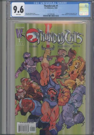 Thundercats 1 Cgc 9.  6 Wildstorm 2002 Ed Mcgunness Cover : Frame