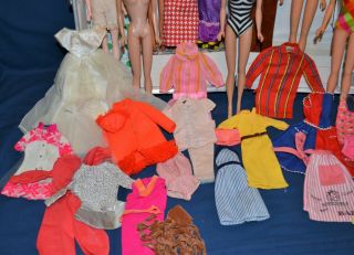 VINTAGE BARBIE & FRIENDS Dolls,  Clothing and TLC Doll Case 3