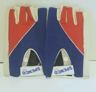 Vintage Spenco Bicycling Cycling Gloves