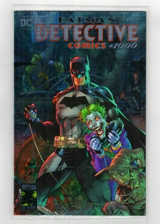 Sdcc 2019 Detective Comics 1000 Dc Foil Variant Convention Exclusive Cover Eb51