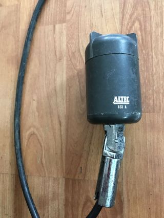 Vintage Altec 633a Iconic Salt Shaker Microphone W/ Adapter/baffle
