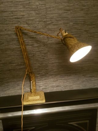 Vintage Herbert Terry Anglepoise Lamp Stepped Base