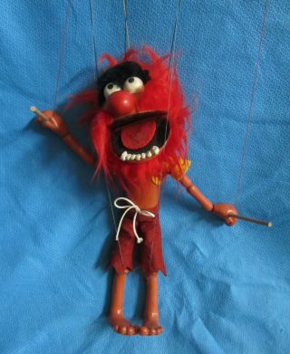 Vintage Pelham Puppets Animal The Muppets Marionette Handmade In England Henson