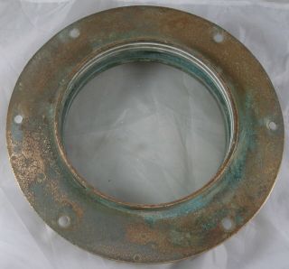 Antique bronze porthole,  Wilcox Crittenden WC 6 Porthole 1960 ' s 2