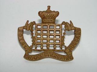 British Military Cap Badge The Royal Gloucestershire Yeomanry Hussars
