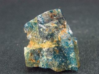 Large Blue Euclase Crystal From Zimbabwe - 12.  9 Carats - 0.  6 "