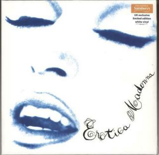 Madonna Erotica - White Vinyl - Sainsb.  Uk 2 - Lp (double)