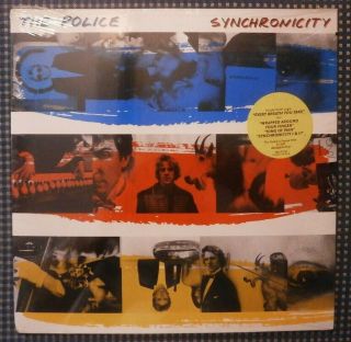 The Police Synchronicity 1983 12 " Vinyl Record Lp Hype Sticker