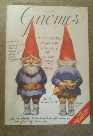 Rare Vintage 1977 Gnomes By Will Huygen Poortvliet Phegnomenal Best Seller