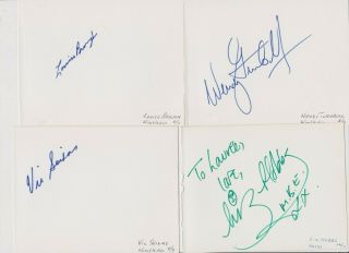 23 X Sports Signatures,  Tennis,  Boxing,  Horse Related,  Athletics Inc Olympians