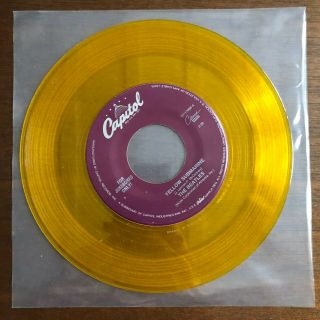 The Beatles Eleanor Rigby/yellow Submarine Yellow 45 Vinyl S7 - 17696 