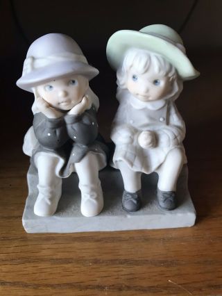 Enesco 1995 Kim Anderson “we’re Two Of A Kind” Figurine 175358 Best Friends