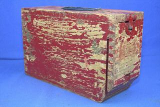 Ww1 Wooden Ammo Box For Use With M1917 Water Cooled Mg Empty