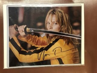 Uma Thurman Autographed Signed 8x10 Photo Kill Bill W/ Loa Ipa Network Actress