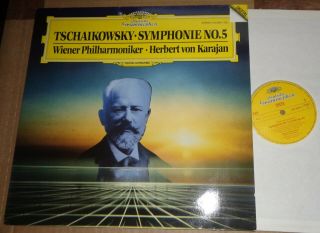 Karajan/vienna Philharmonic Tchaikovsky Symphony No.  5 - Dg Digital 415 094 - 1