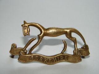 British Military Cap Badge The Royal Berkshire (hungerford) Yeomanry Dragoons