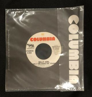 Billy Joel Promo Only The Good Die Young 7” 45 Record Album Promotional