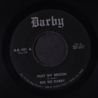 Big Ike Darby: Dust My Broom / Our Love Ain 