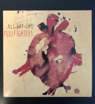 Foo Fighters - All My Life 7 " Vinyl Rare Limited B Side Danny Says