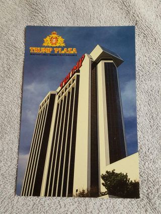 Trump Plaza Hotel And Casino Atlantic City Nj Post Card Postcard Not Maga -