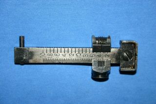 Smle,  Lee Enfield No1 Mk Iii Rear Sight Assembly With Axis Pin