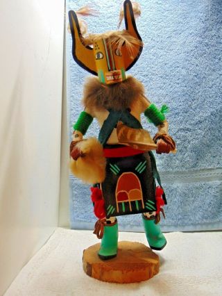 Vintage Native American 11 " Fox Dancer Kachina Doll