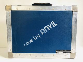 Vintage Anvil " Case By Anvil " Briefcase Heavy Duty Made In Usa