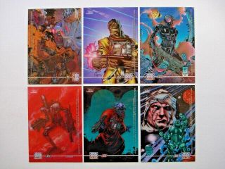 1995 Topps Star Wars Galaxy Series 3 Complete 6 Card Clear Zone Chase Set