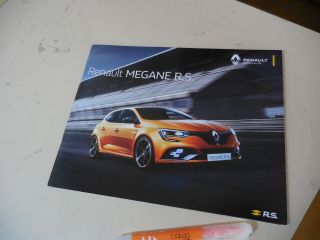 Renault Megane R.  S.  Japanese Brochure 2019/02 Aba - Bbm5p