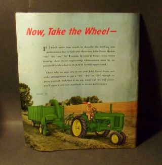 John Deere 50 And 60 And 70 General Purpose Tractor 37 Page Booklet