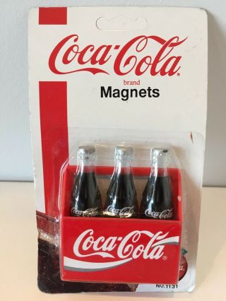 1995 Coca - Cola Brand Magnets