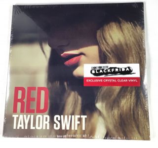 Taylor Swift Red Crystal Clear Vinyl Rsd Black Friday 2 Lp Limited Edition Low
