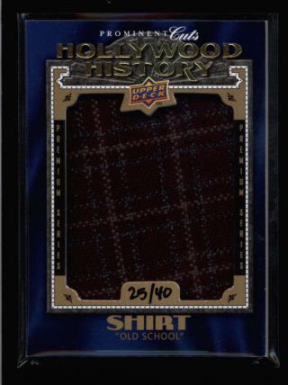 Will Ferrell 2009 Ud Prominent Cuts Jumbo Worn Shirt Relic 25/40 Ax952
