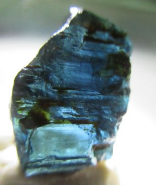 17.  55 Crt Sapphire Blue Tourmaline Facet Rough A33 3