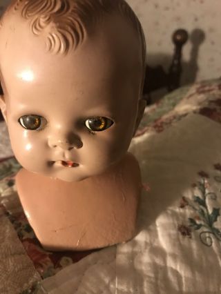 Vintage Composition Baby Doll Shoulder Plate Head Arms And Legs