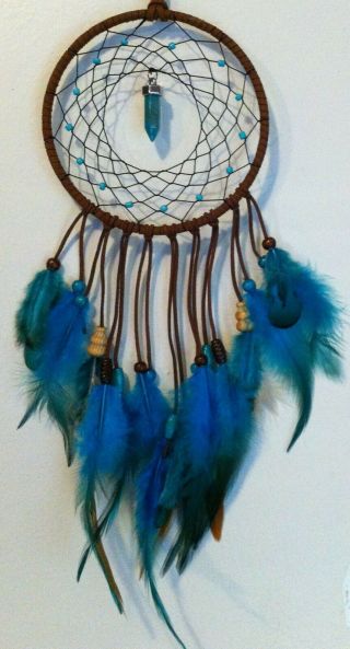 Cherokee Dream Catcher Turquoise & Brown