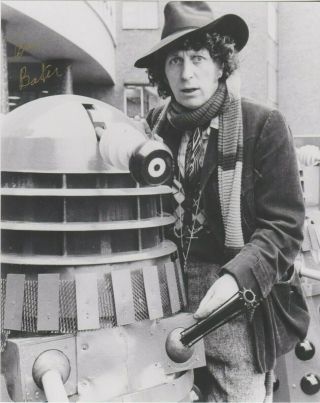 Doctor Who - 4th Incarnation - Tom Baker Signed 8x10 Pic