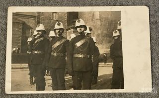 Pre Ww1,  1912 Dated 3rd Victoria Rifles Church Parade Postcard (19705)