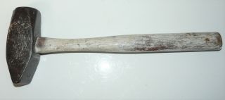 Vintage 4 Pound Cross Peen Sledge Hammer INV13703 2