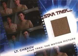 Complete Star Trek Movies Mc4 Lt.  Chekov Costume Card 173