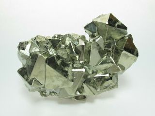 Octahedral Pyrite Crystal Cluster,  Huanzala Mine Peru