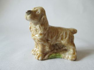 Vintage Wade Cocker Spaniel Dog Figurine Figure Porcelain/ceramic - England