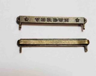 M53b - Ww1 Victory Medal Bar - Verdun